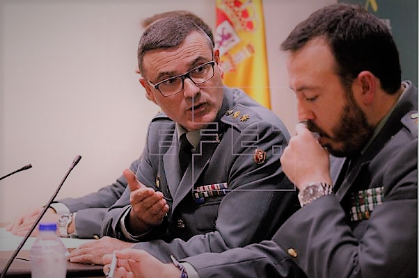 Humanos Comandante UCO rueda de prensa Gabriel